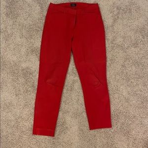 Size 4 Red pants from White House Black Market